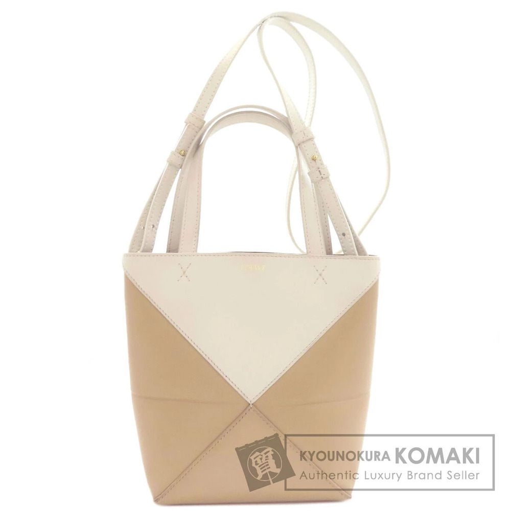 Loewe Puzzlefold Tote Handbag Leather